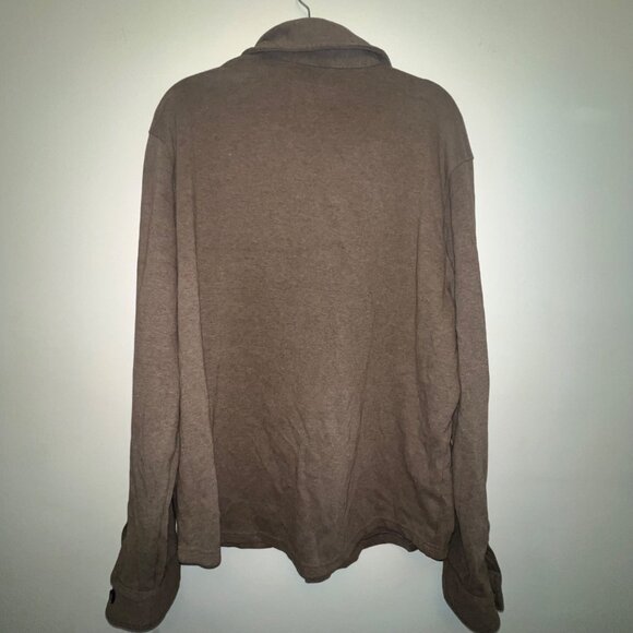 Goodfellow &‎ Co Men's Brown Button-Up Long Sleeve Shirt XL - Picture 5 of 8